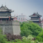 Китай — Городская стена Сианя