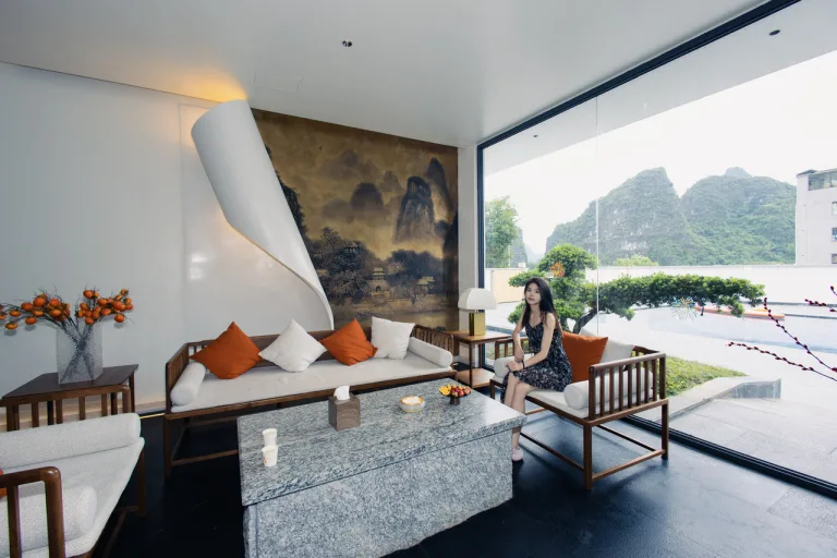 Mengyuan RESOR 360° View Hotel: Starry Pool & Hot Spring, Shili Gallery Yulong River