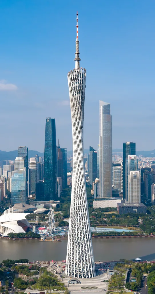Китайский Новый год: Шанхай, Гонконг, Макао, Чжухай, Гуанчжоу — Canton Tower