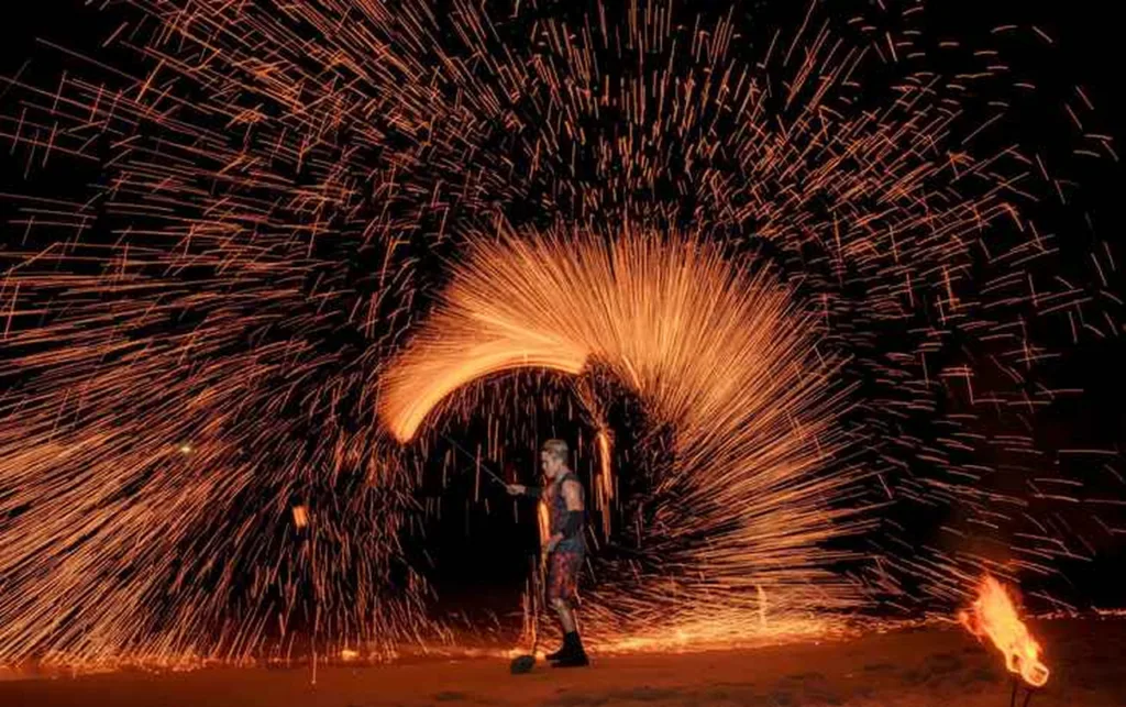Sunset Beach Resort & Spa — Beachfront Pirate Fire Show
