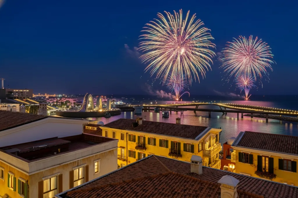 The Nice Hotel Phu Quoc — Fireworks & Ocean view
