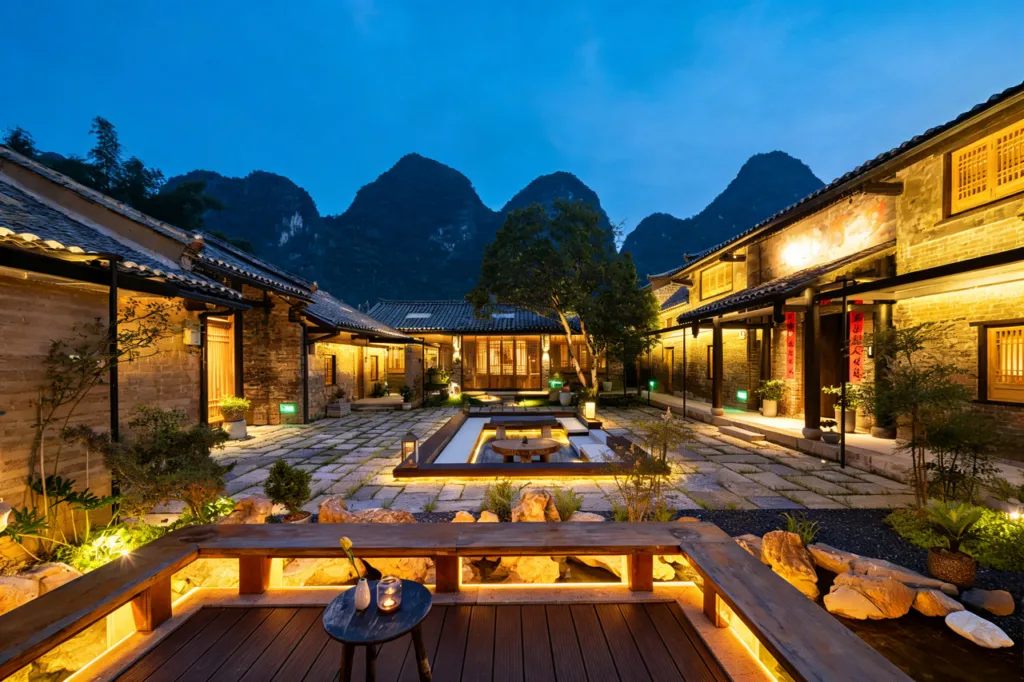 Governor’s Mansion Courtyard•Centennial Old House• Vacation Homestay