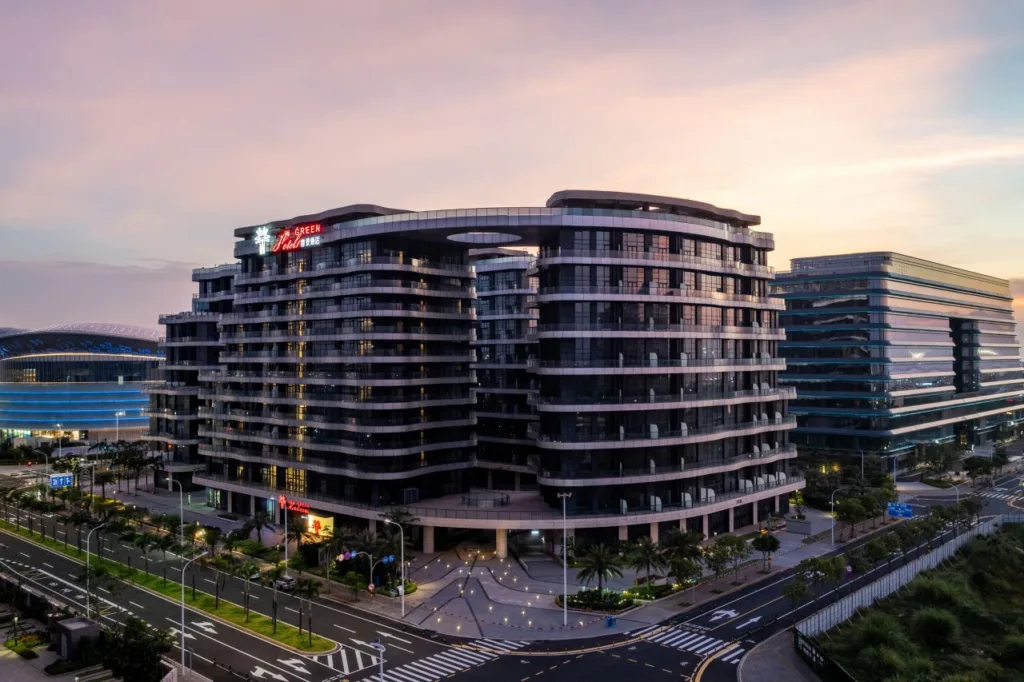 Kew Green Hotel Haikou International Duty Free City（Xinhai Harbour）